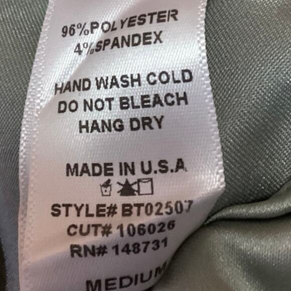 Rebel Flow Green Satin Lace Trim V-Neck Spaghetti Strap Crop Camisole Tank Top M - Picture 4 of 4